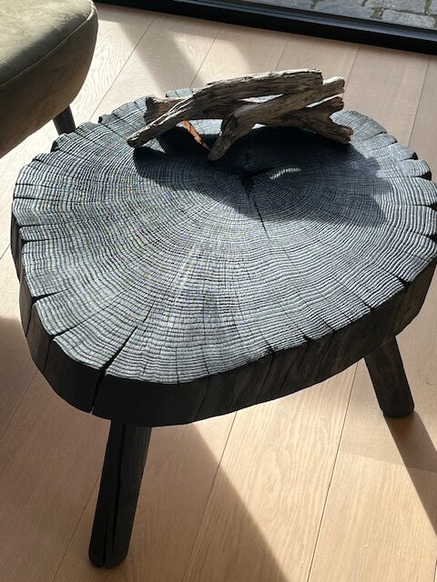 Salon-/bijzettafel Eik gebrand 34