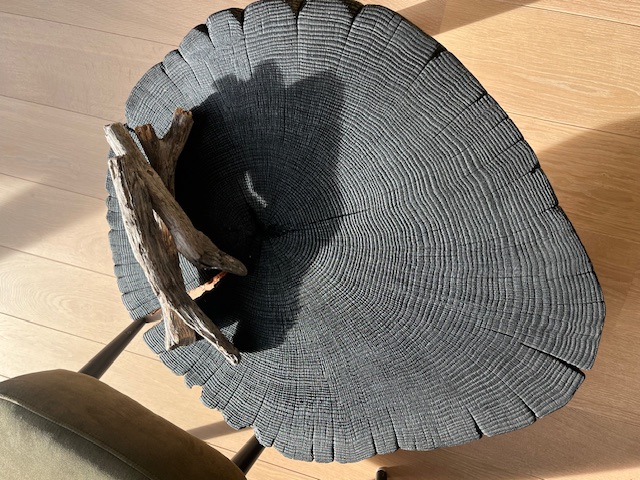 Salon-/bijzettafel Eik gebrand 34 - Afbeelding 2
