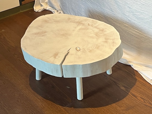 Salon-/bijzettafel Eik wit 32 - Afbeelding 2